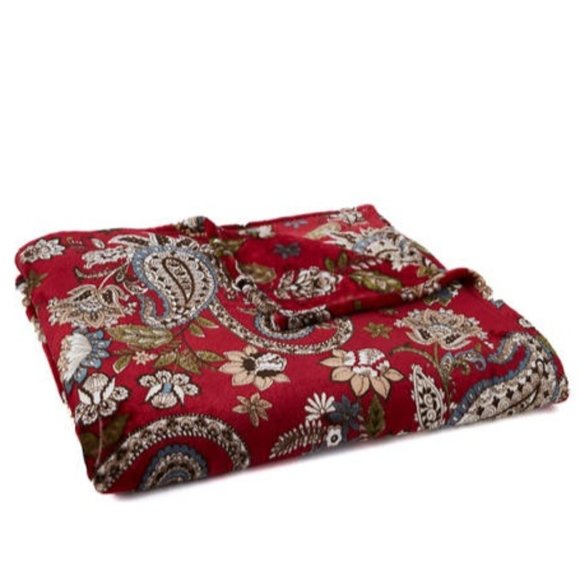 'JOYLAND' by BELK PAISLEY~MERLO PLUSH TWIN SIZE  BLANKET READY FOR GIFTING - Picture 10 of 13